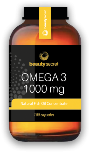 Omega 3 Natural Fish Oil Concentrate (Омега 3 Натуральный Концентрат Рыбьего жира) 100 капсул (Beauty Secret) срок годности 02/2024