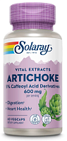 Artichoke Leaf Extract (Экстракт из листьев артишока) 300 мг 60 капсул (Solaray)