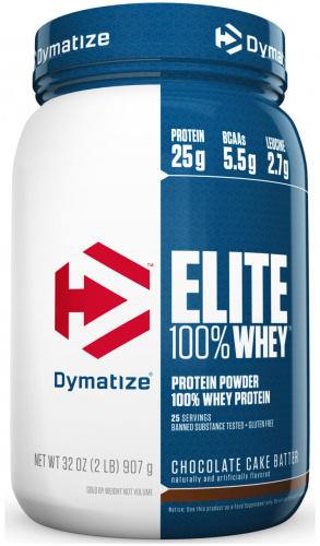 Elite100 % Whey Protein 920 гр (Dymatize)