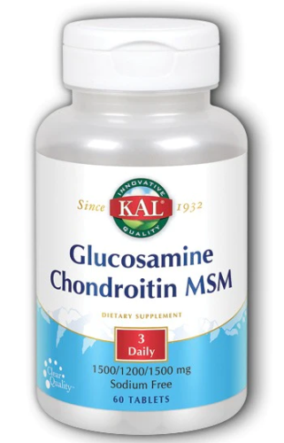 Glucosamine Chondroitin MSM (глюкозамин хондроитин МСМ) 60 таблеток (KAL)