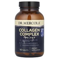 Collagen Complex Type I, II и III (Коллагеновый комплекс) 90 таблеток (Dr. Mercola)