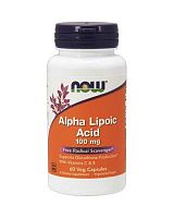 Alpha Lipoic Acid 100 мг 60 капс (NOW)