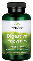 Digestive Enzymes (Пищеварительные ферменты) 180 таблеток (Swanson)