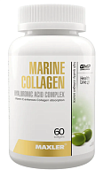 Marine Collagen + Hyaluronic Acid 60 капсул (Maxler)