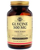 Glycine 500 мг 100 капс (Solgar)