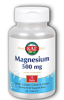 Magnesium (Магний) 500 мг 60 таблеток (KAL)