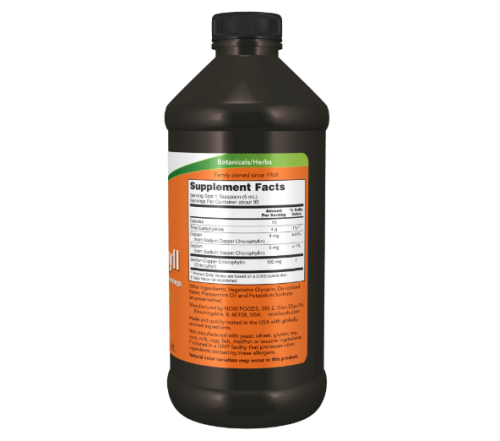 Liquid Chlorophyll (Хлорофил) без вкуса 473 мл (NOW) фото 2