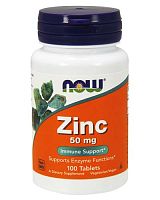 Zinc Gluconate 50 мг 100 табл (NOW)