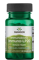 Immunobiotic Immuno-Lp20 (Иммунобиотик) 50 мг 30 вег капсул (Swanson)
