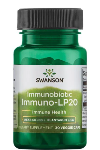 Immunobiotic Immuno-Lp20 (Иммунобиотик) 50 мг 30 вег капсул (Swanson) СРОК ГОДНОСТИ ДО 02/24 !!!