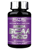 Mega BCAA 1400 90 капс (Scitec Nutrition)