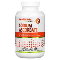 Immunity Sodium Ascorbate (аскорбат натрия витамин С) 227 гр (NutriBiotic)