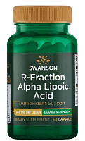 R-Fraction Alpha Lipoic Acid (Альфа-липоевая кислота R-фракции) 100 мг 60 капсул (Swanson)