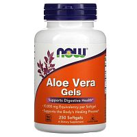Aloe Vera (Алое Вера) 10000 мг 250 softgels (NOW)