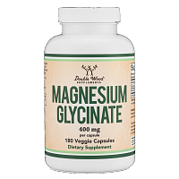 Magnesium Glycinate (Глицинат магния) 400 мг 180 капсул (Double Wood)