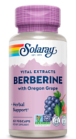 Guaranteed Potency Berberine Root Extract (Экстракт корня берберина) 250 мг 60 капсул (Solaray)