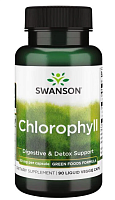 Chlorophyll (Хлорофилл) 50 мг 90 жидких капсул (Swanson)