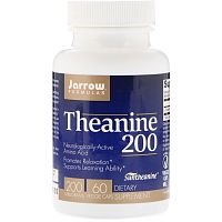 Theanine 200 (Теанин) 200 мг 60 капсул (Jarrow Formulas)
