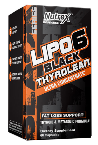 Lipo-6 Black Thyrolean 60 капсул (Nutrex)