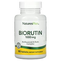 Biorutin (Биорутин) 1000 мг 90 таблеток (NaturesPlus)
