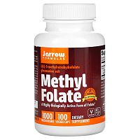 Methyl Folate (метилфолат) 1000 мкг 100 вегетарианских капсул (Jarrow Formulas)