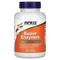 Super Enzymes (Суперферменты) 180 таблеток (NOW) Super Enzymes (Суперферменты) 180 таблеток (NOW)