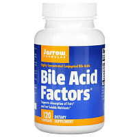 Bile Acid Factors (Добавка с желчными кислотами) 120 капсул (Jarrow Formulas)