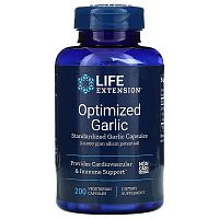 Optimized Garlic (экстракт чеснока) 200 вегетарианских капсул (Life Extension)