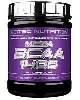 Mega BCAA 1400 180 капс (Scitec Nutrition)