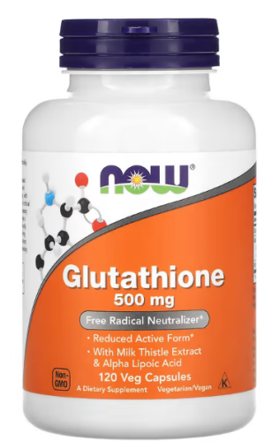 Glutathione (Глутатион) 500 мг 120 капсул (Now Foods)