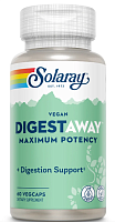 Vegan Digestaway Digestive Plant Enzyme (Растительные ферменты) 60 капсул (Solaray)