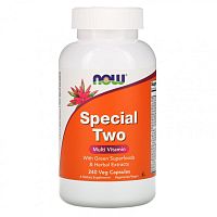 Special Two (мультивитамины) 240 вег капсул (NOW)