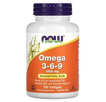 Omega-3-6-9 1000 мг 100 softgels (NOW)