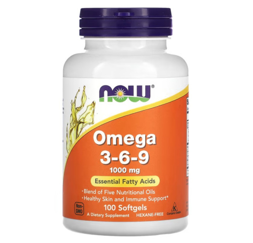 Omega-3-6-9 1000 мг 100 softgels (NOW)