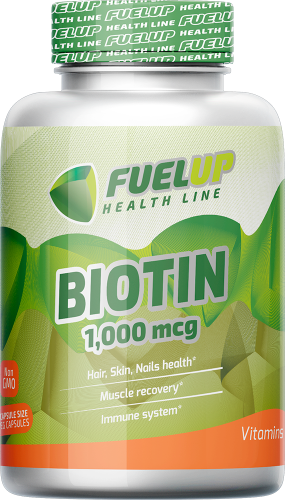 Biotin (Биотин) 1000 мкг 120 капсул (Fuelup)