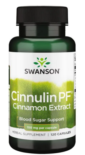 Cinnulin Pf Cinnamon Extract (Экстракт корицы) 150 мг 120 капсул 