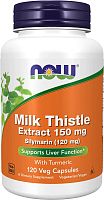Silymarin Milk Thistle Extract (силимарин экстракт расторопши) 150 мг 120 вег капсул (NOW)