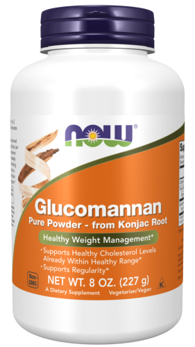 Glucomannan Pure Powder (Глюкоманнан чистый порошок) 227 грамм (NOW)