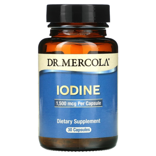 Iodine (йод) 15 мг 30 капсул (Dr. Mercola)