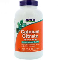Calcium Citrate (Цитрат кальция) 227 грамм (NOW)