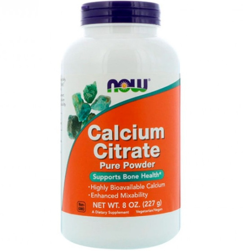 Calcium Citrate (Цитрат кальция) 227 грамм (NOW)