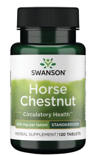 Horse Chestnut Time Released (Конский каштан отсроченного высвобождения) 200 мг 120 таблеток 
