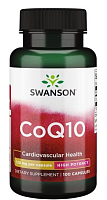 Coq10 (Коэнзим Q10) 120 мг 100 капсул (Swanson)