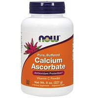 Calcium Ascorbate (аскорбат кальция порошок витамина С) 227 гр (NOW)