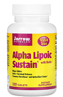 Alpha Lipoic Sustain with Biotin (Альфа-липоевая сустейн с биотином) 120 таблеток (Jarrow Formulas)