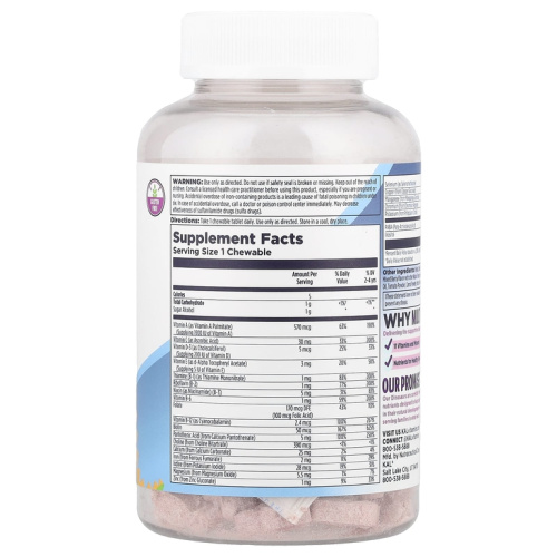 Dinosaurs MultiSaurus (Детские поливитамины) смесь ягод 90 жевательных таблеток (KAL) фото 2