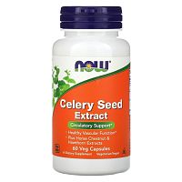 Celery Seed Extract (экстракт семян сельдерея) 60 капсул (NOW)