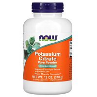 Potassium Citrate Powder (Калий Цитрат) 340 грамм (NOW)