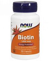 Biotin 1000 mcg 100 капc (NOW)