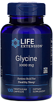 Glycine (Глицин) 1000 мг 100 капсул (Life Extension)